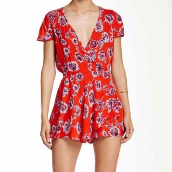 angie floral romper